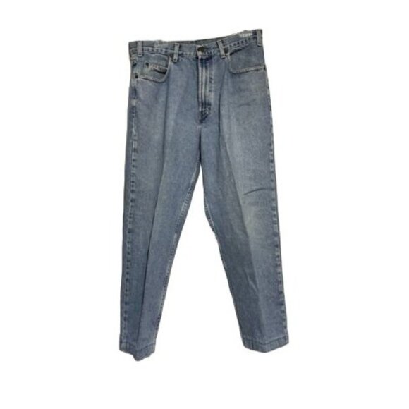 Vintage Gap Women's High‎ Rise Mom Denim Jeans Gray Size L - Picture 1 of 4
